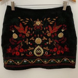 3 for $25 SHEIN corduroy mini skirt